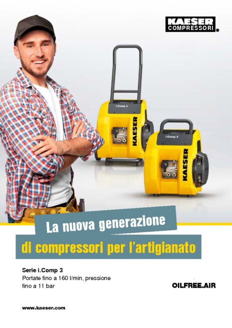 Compressori Kaeser per artigianato i comp 3 Kaeser Compressori serie i comp 3