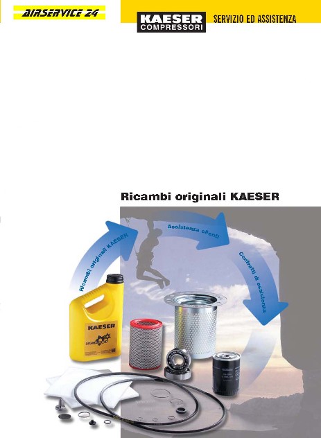 Lubrificanti e ricambi Kaeser Compressori